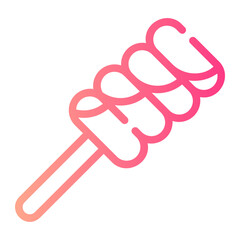 candy gradient icon