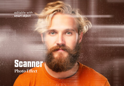 Scanner Photo Effect