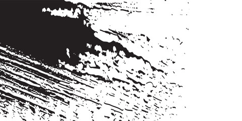 Grunge Hitam dan Putih Distress Tekstur. vector