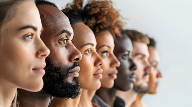 Photo realistic depiction of an HR leader leading diversity initiatives at a townhall meeting, epitomizing inclusion and representation in corporate culture. Perfect imagery for HR