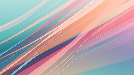 abstract pastel colors background with lines. illustration technology