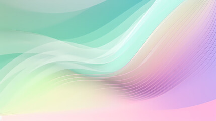 Obraz premium abstract pastel colors background with lines. illustration technology