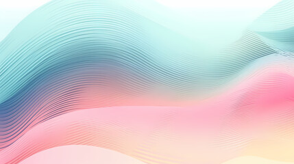 Fototapeta premium abstract pastel colors background with lines. illustration technology
