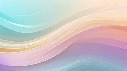 Obraz premium abstract pastel colors background with lines. illustration technology