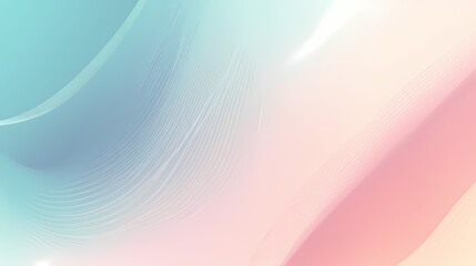 Fototapeta premium abstract pastel colors background with lines. illustration technology
