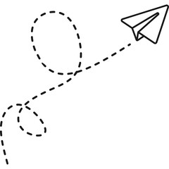 Paper Plane Route Line 