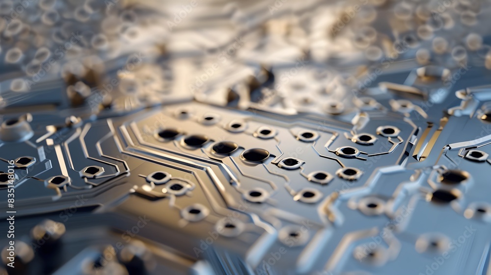 Poster 3d printed electronics: revolutionizing additive manufacturing technology with intricate circuit