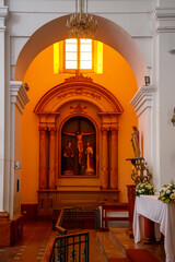entrance to the church