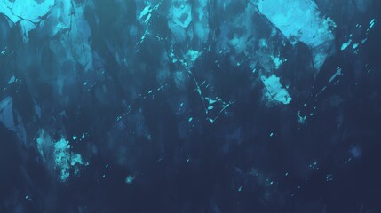 Deep Ocean Blue Abstract Texture