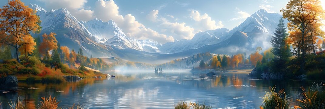 Foster love for nature with images of scenic landscapes and outdoor adventures