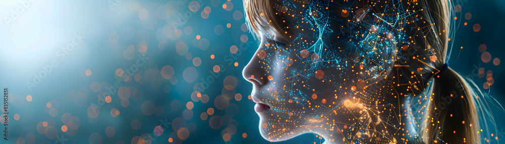 Poster teacher avatar embracing ai in education: blend of realism with virtual tools for personalized learn