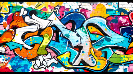 art design on wall background
