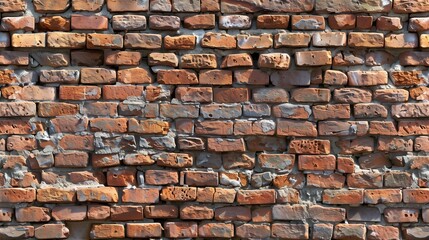 Obraz premium Background texture of a weathered brick wall