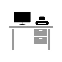 Office Table icon PNG