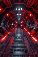 Creating Eerie Ambiance with Atmospheric Lighting in a Sci - Fi 