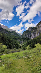 Naklejka premium Alps Mountain ladscape of the Adamello Brenta park