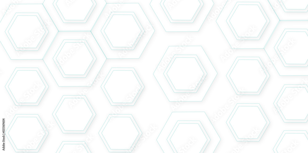 Poster abstract background with seamless pattern honeycombs hexagon. hexagon concept design abstract techno
