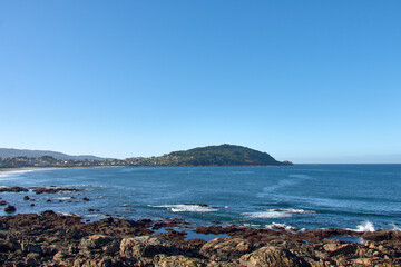 Monteferro and Playa de Patos seen from Playa del Portiño