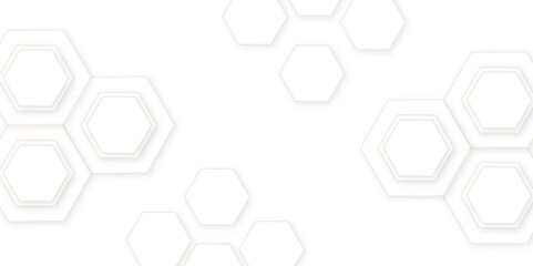 Abstract background with seamless pattern honeycombs hexagon. Hexagon concept design abstract technology background. 
