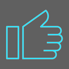 Obraz premium Like Icon Design