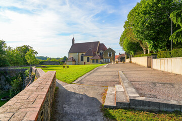 Church of Our Lady of Bethlehem in Ferrière-en-Gâtinais in the French department of Loiret,...