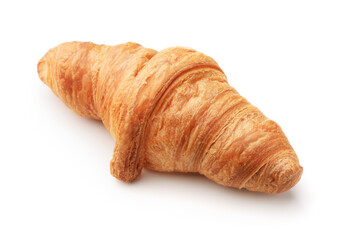 Freshly baked french croissant