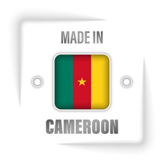 Made in Cameroon graphic and label.