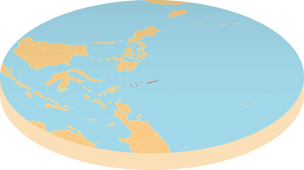 Palau oval map