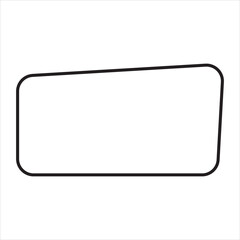 Retro Design Elements Atomic Shape. isolated on white background. EPS 10/AI