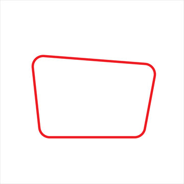 Retro Design Elements Atomic Shape. isolated on white background. EPS 10/AI