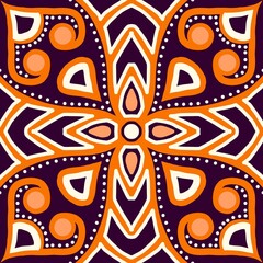 Hand drawn abstract seamless pattern, ethnic background, african style - great for textiles, Fabric, wallpapers,Clothing,neck scarf, handkerchief, pants - Suitable for the textile industry	