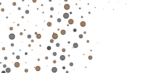 Enchanting Delight: Spectacular 3D Illustration Showcasing Enchanting gold Confetti