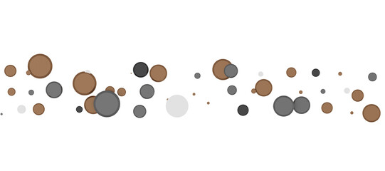 Enchanting Delight: Spectacular 3D Illustration Showcasing Enchanting gold Confetti