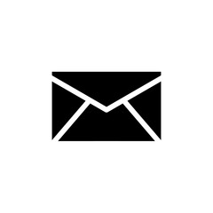 Email envelope icon with simple and modern design 
