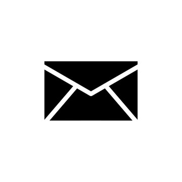 recommend clip art: Email envelope icon with simple and modern design 