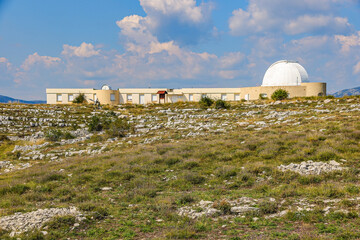 Cote d'Azure Observatory of Caussols on the Calern Plateau in the Prealps, South of France - MÃ©o...