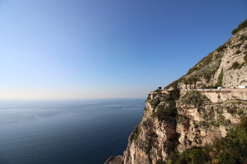 Fototapeta premium Cliffs and the Sea in Italy