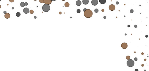 gold  Rainfall: Astonishing 3D Illustration of gold  Confetti Shower