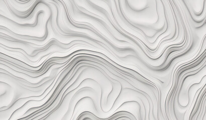 abstract blank detailed topographic contour map, Abstract geometric topographic contour map background marble texture abstract white paper background, layers, flat fiber structures, holes	