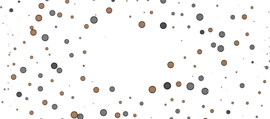 Enchanting Delight: Spectacular 3D Illustration Showcasing Enchanting gold Confetti