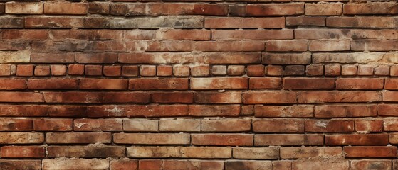 Fototapeta premium Aged brick wall Background