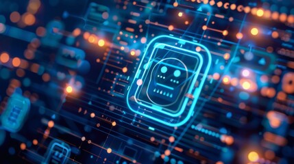 Fototapeta premium Revolutionizing Customer Service: The Rise of AI and Virtual Assistants
