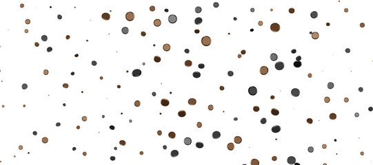 Enchanting Delight: Spectacular 3D Illustration Showcasing Enchanting gold Confetti