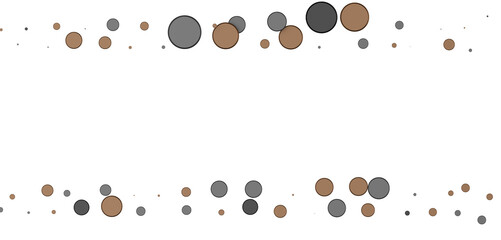  Colorful confetti on white background