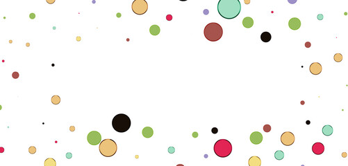 Multicolor confetti abstract background with a lot of falling pieces, isolated on a white background. Festive decorative tinsel element for design