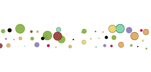 Multicolor confetti abstract background with a lot of falling pieces, isolated on a white background.