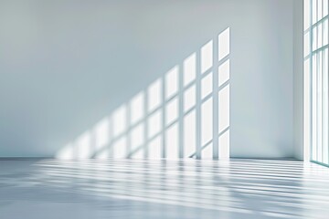 Fototapeta premium Airy minimalistic architectural background banner showcasing a seamless blend of indoor and outdoor spaces