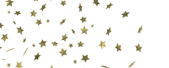 XMAS stars background, sparkle lights confetti falling. magic shining Flying christmas stars on night