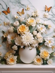still life with flowers