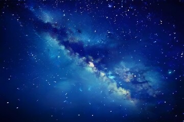  A Celestial Symphony of Nebulae and Galaxies in the Abstract Cosmos



